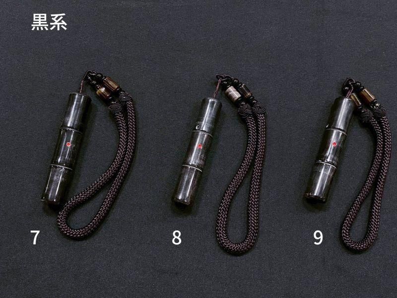 粉入れ 牛角製